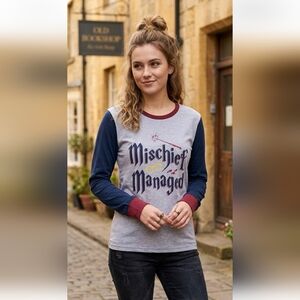 Harry Potter Woman's Long Sleeve shirt Size L